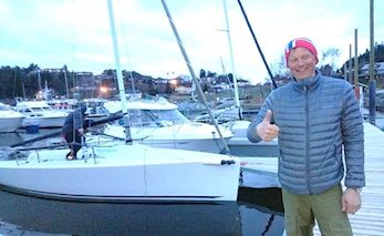 Sjøsetting av Melges 24